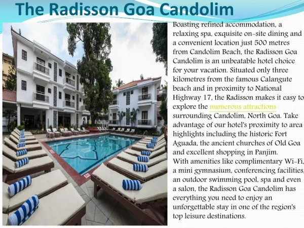 The Radisson Goa Candolim