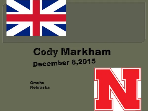 Cody Markham