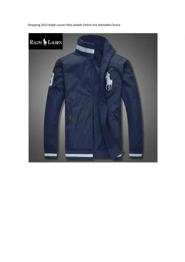The Most Adviseable Choice Buy Ralph Lauren Polo Jacket from brandsweekend.su