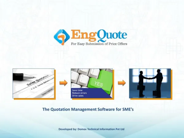 Quotation Software and Proposal Software