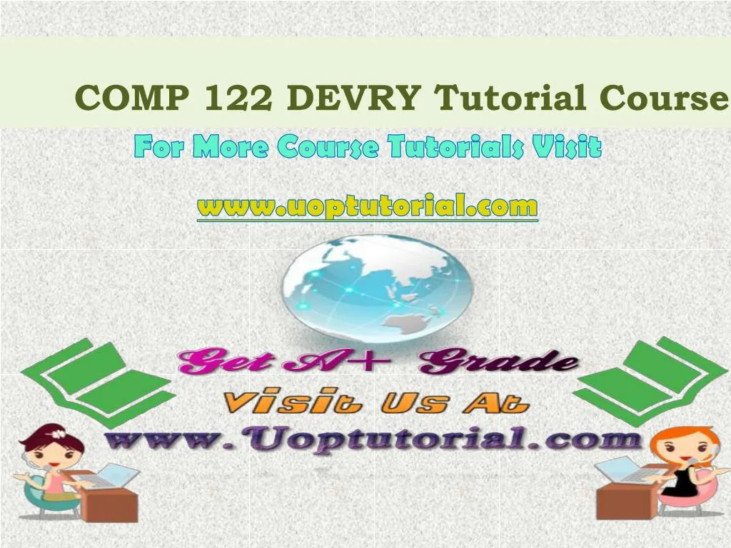 comp 122 devry tutorial course
