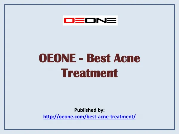 Best Acne Treatment