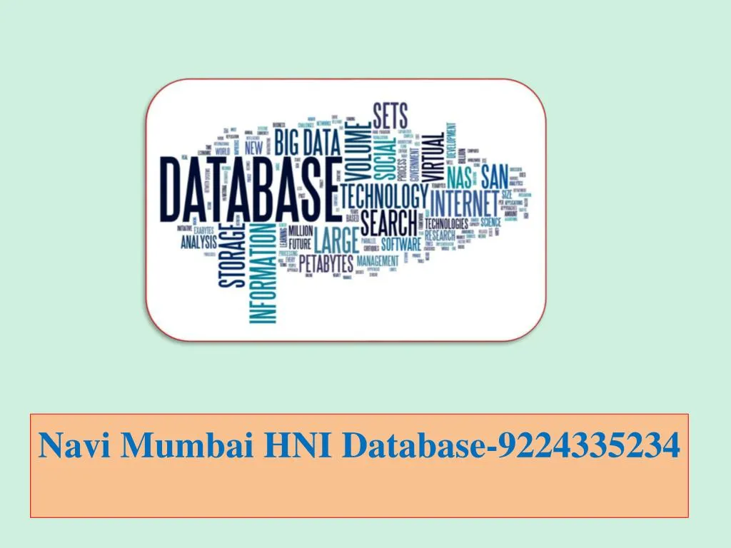 navi mumbai hni database 9224335234