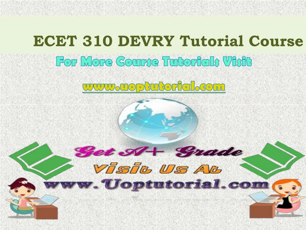 ecet 310 devry tutorial course