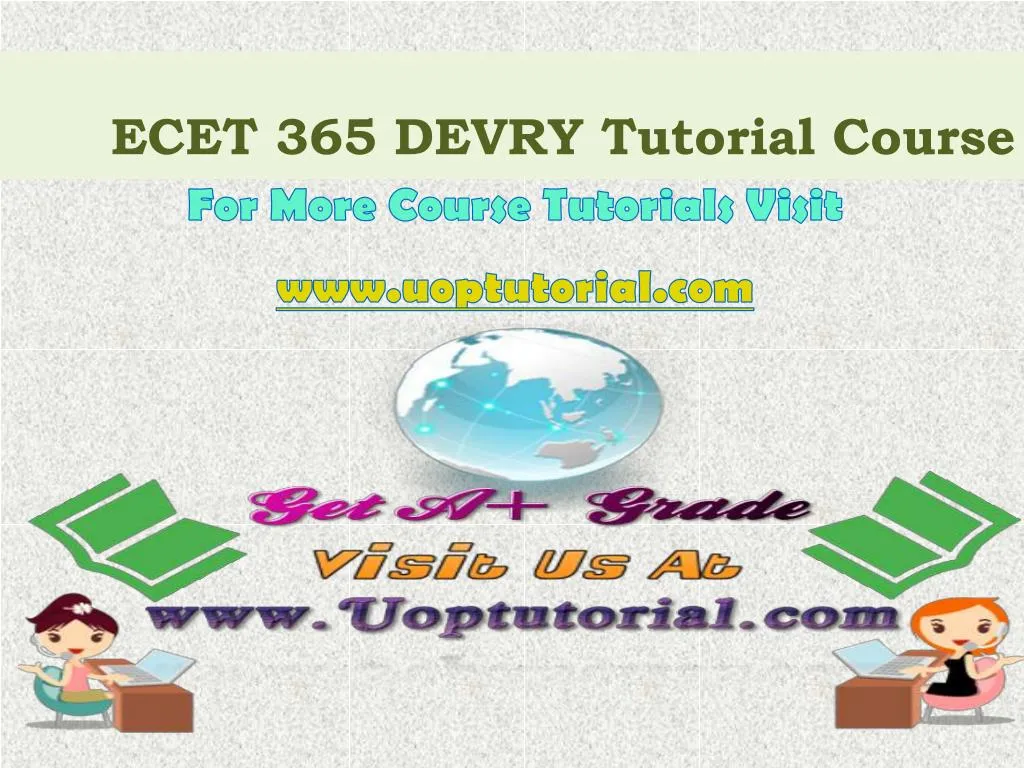 ecet 365 devry tutorial course