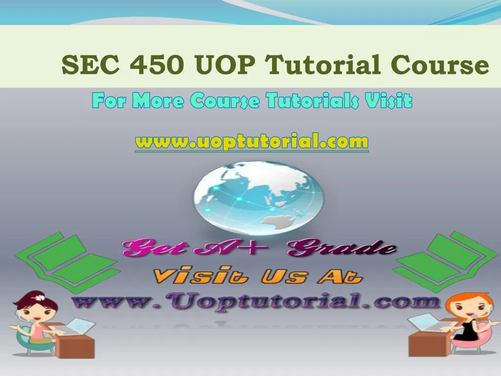 sec 450 uop tutorial course