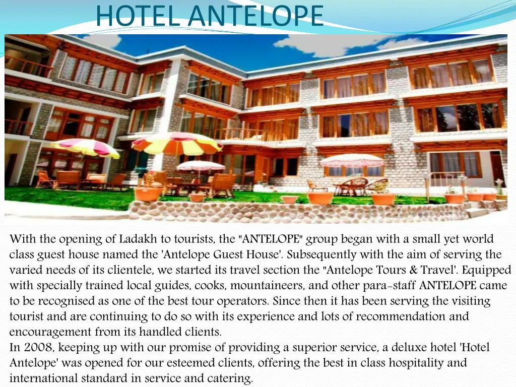 hotel antelope