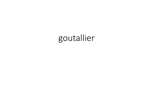 goutallier