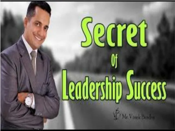 Success Mantras of a Successful Leader