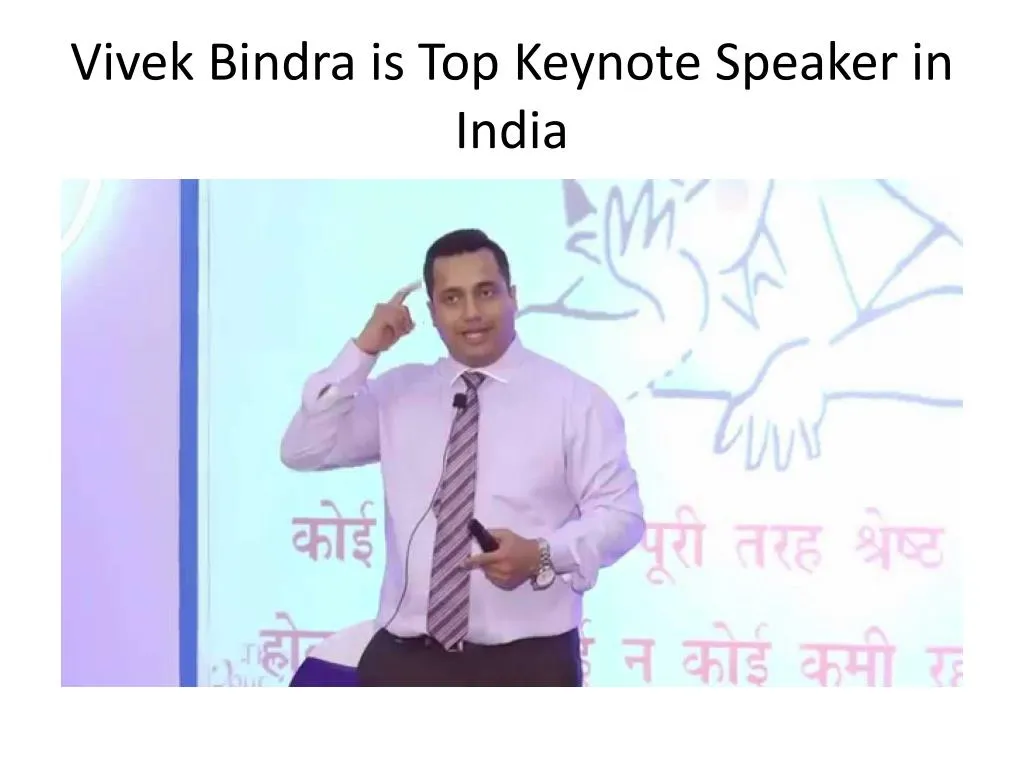 vivek bindra is top keynote speaker in india