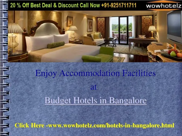 Cheap Budget Hotels in Bangalore