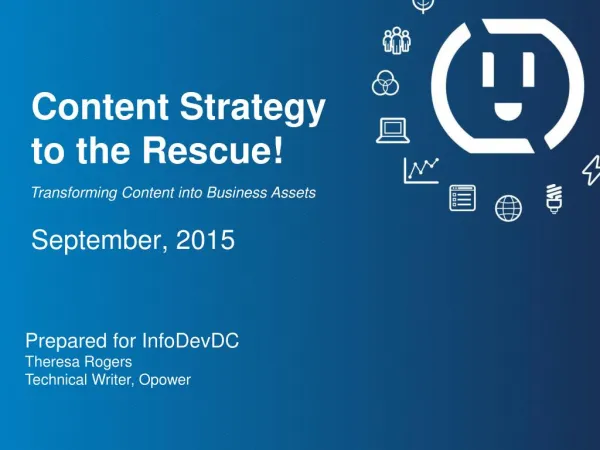 Content Strategy to the Rescue!