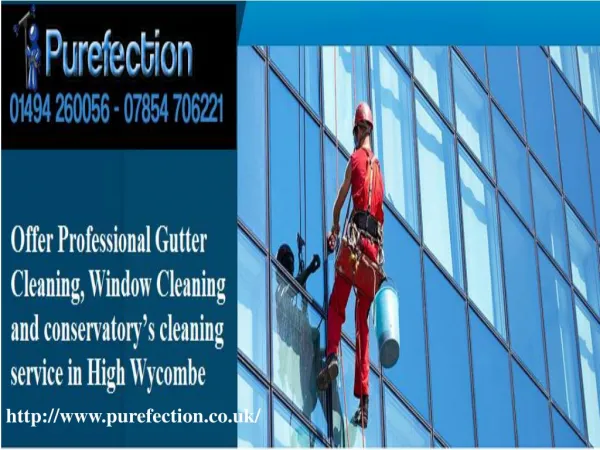 Window Cleaning services In High Wycombe