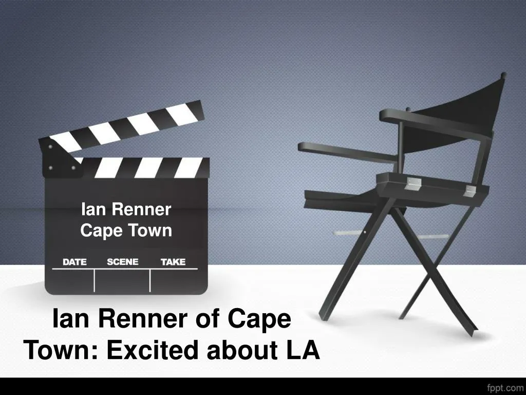 ian renner of cape town excited about la