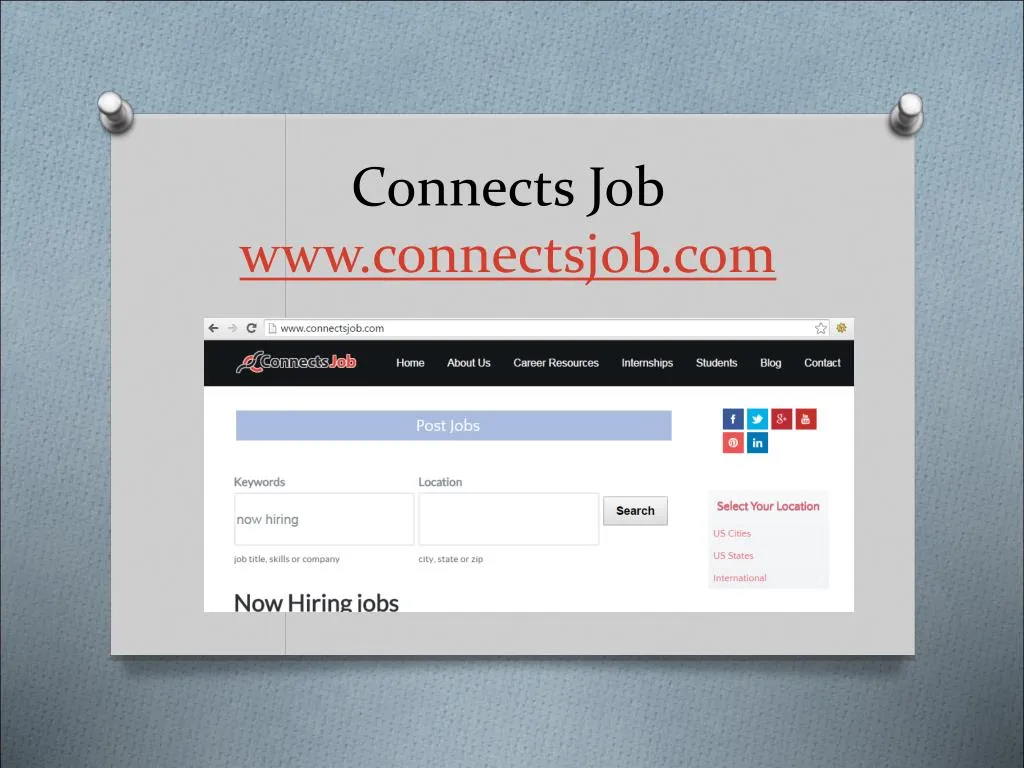 connects job www connectsjob com