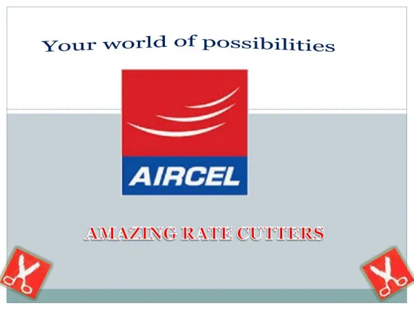 Reduce Calling Rates with mini Rate Cutters with Aircel