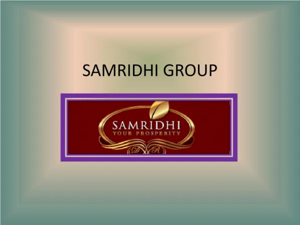 Samridhi Luxuriya Avenue -2bhk 3 bhk flat for Sale