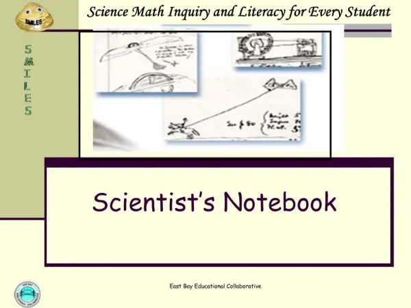 Scientist s Notebook