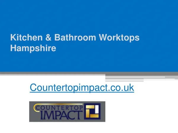 Corian Bathroom Countertops - Countertopimpact.co.uk