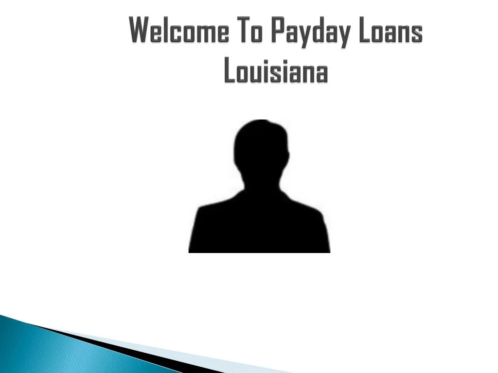 welcome to payday loans louisiana