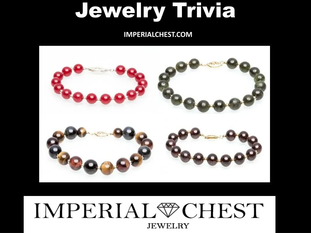 jewelry trivia