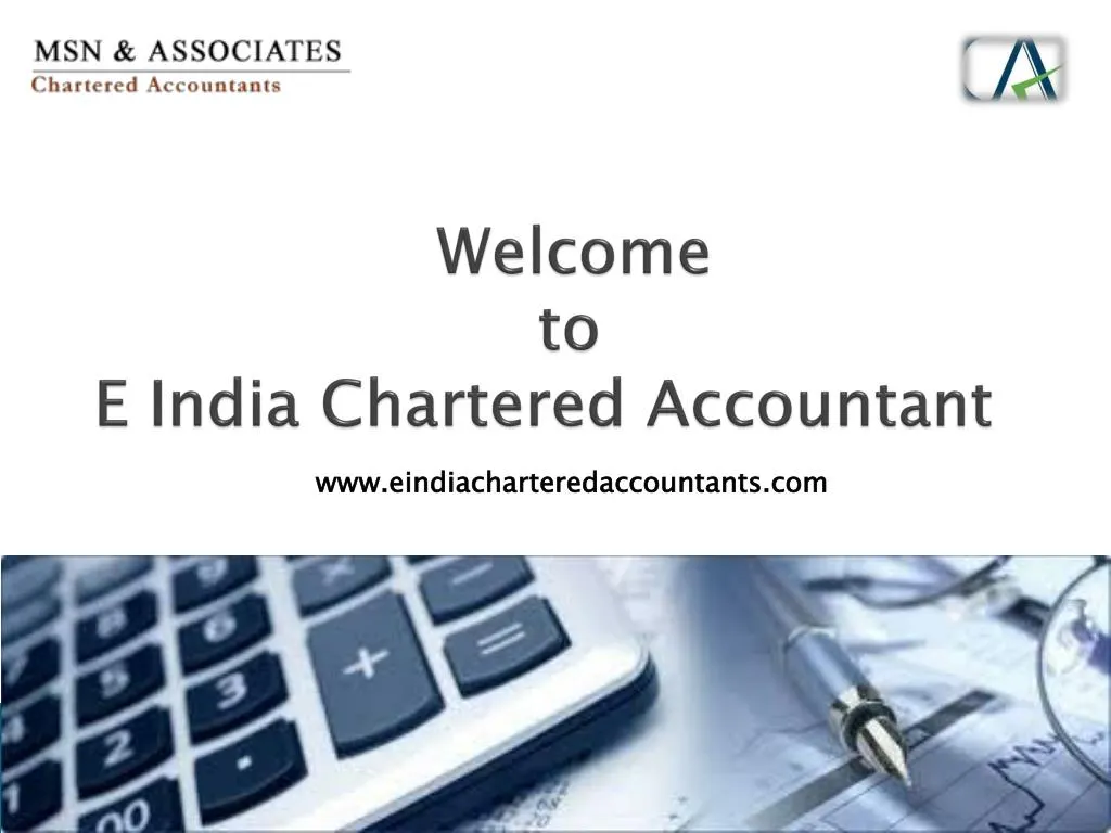 welcome to e india chartered accountant