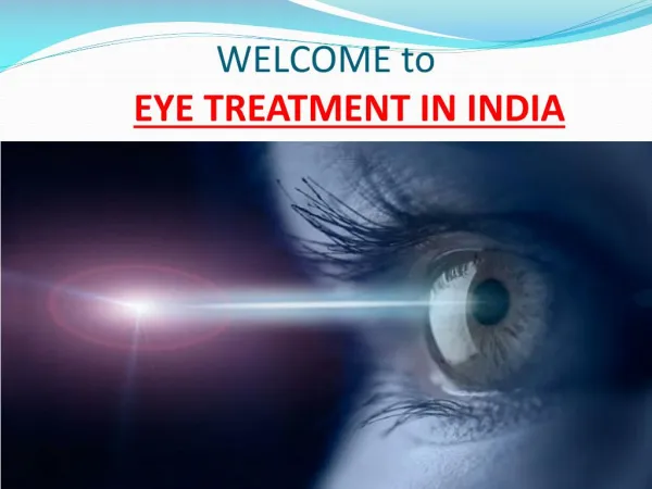 Eye treatment in india