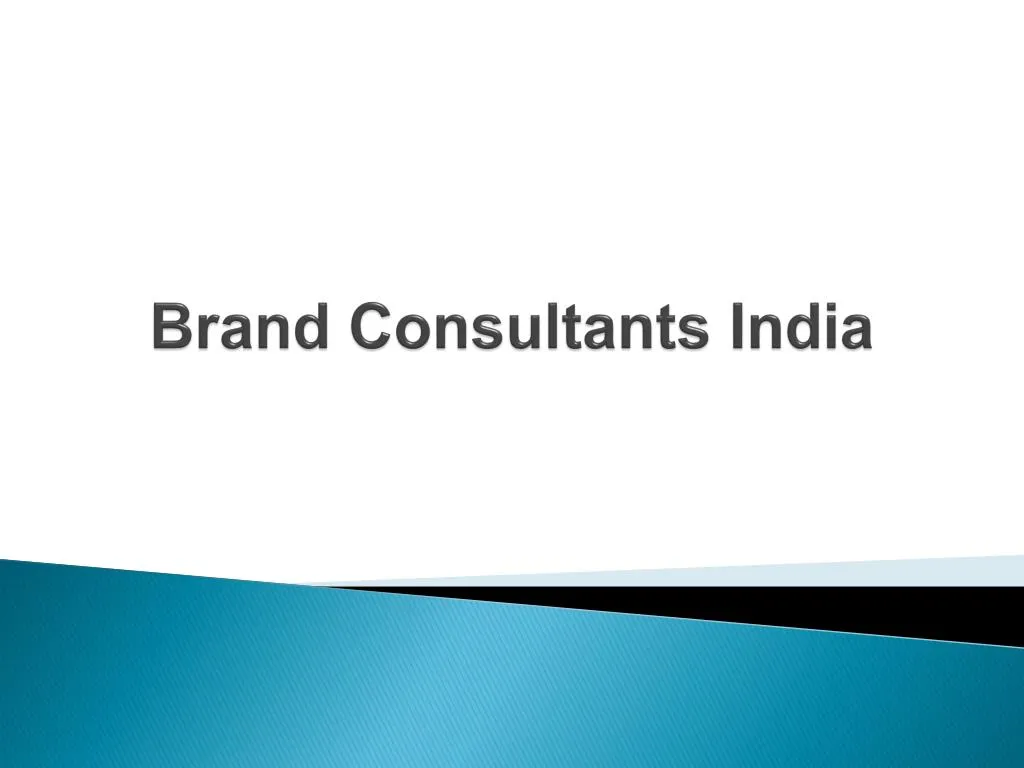 brand consultants india
