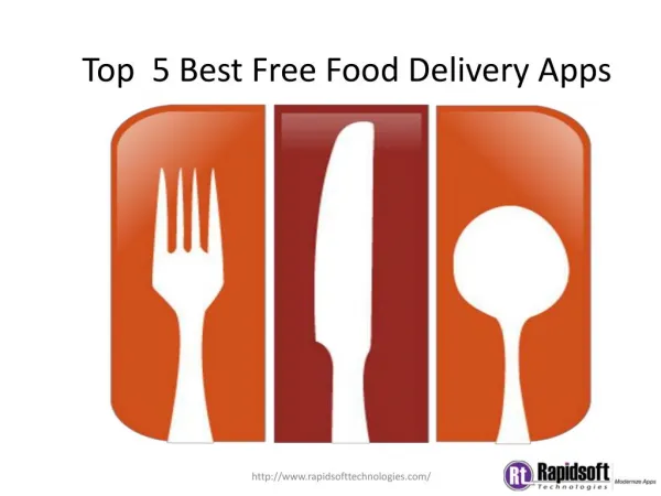 Top 5 Best Free Food Delivery Apps