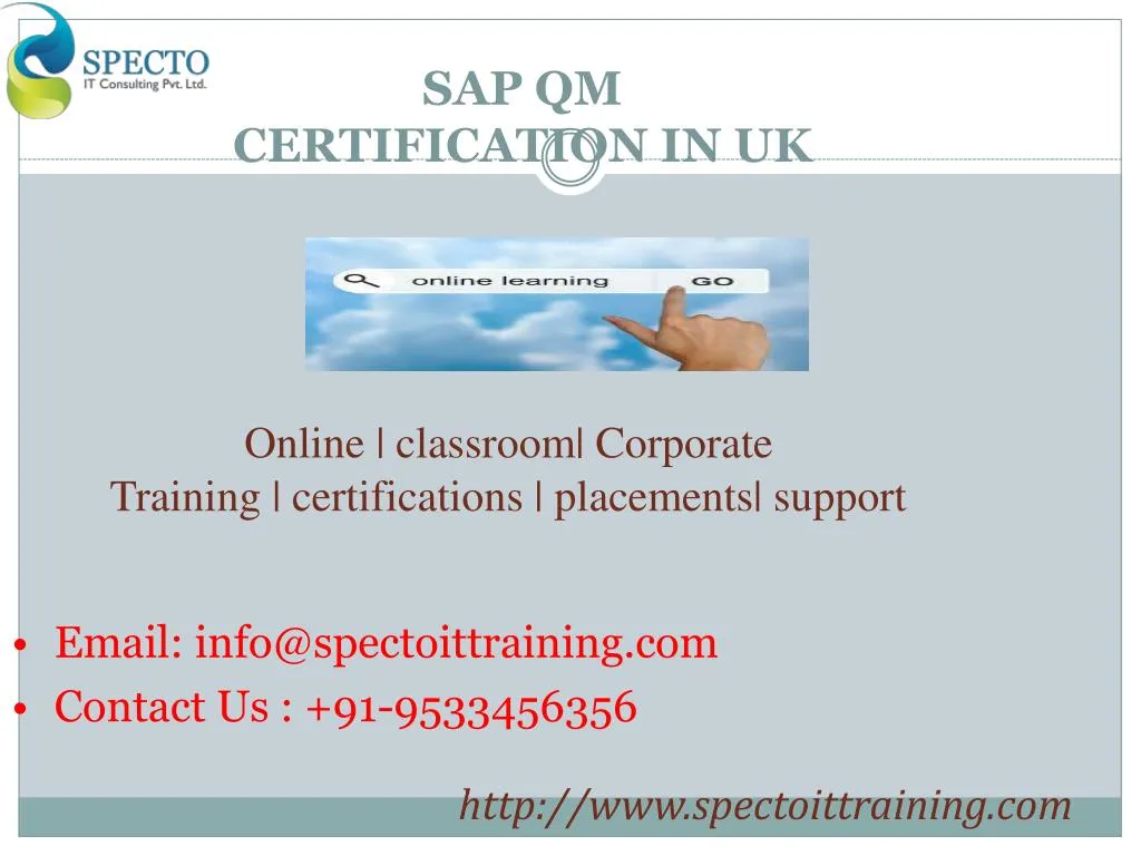 sap qm certification in uk