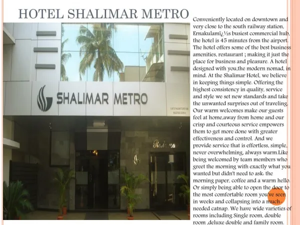 Hotel Shalimar Metro