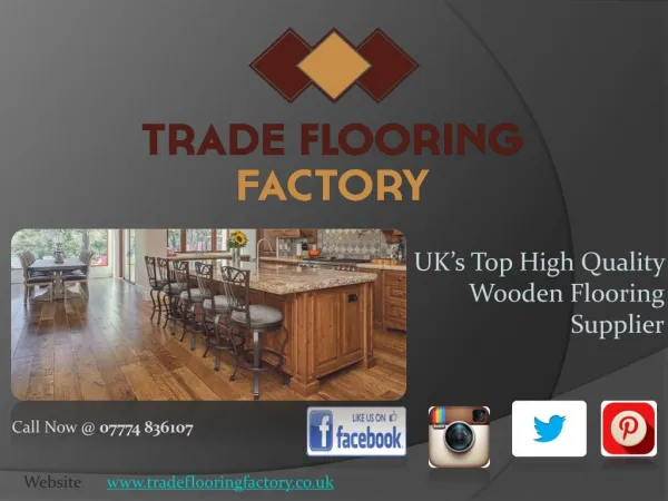 Top Wood Flooring Supplier - Trade Factory