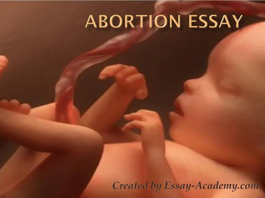 abortion essay