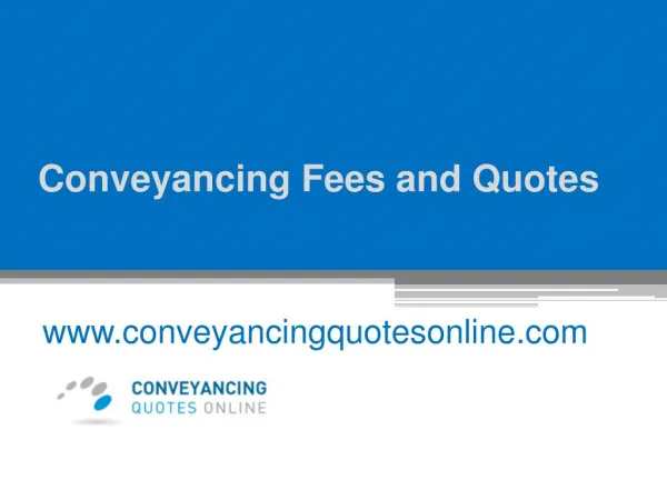 Conveyancing Fees and Quotes - www.conveyancingquotesonline.com