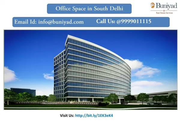 Buy Office Space in South Delhi