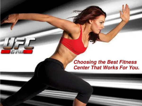 Choosing The Best Fitness Center That Works For You.