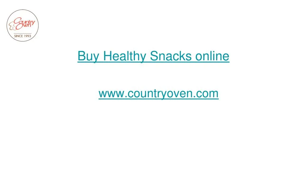 buy healthy snacks online