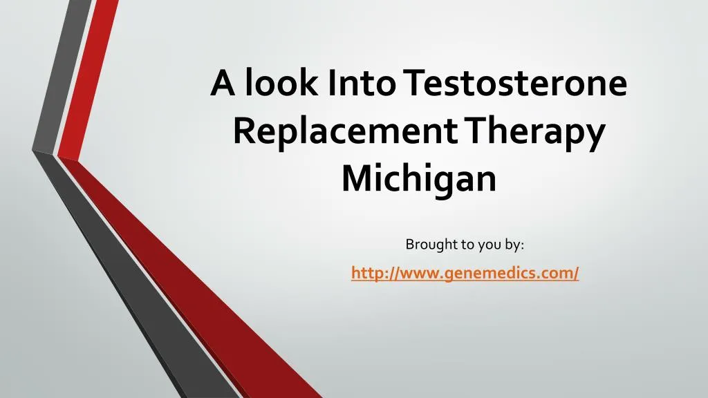 a look into testosterone replacement therapy michigan