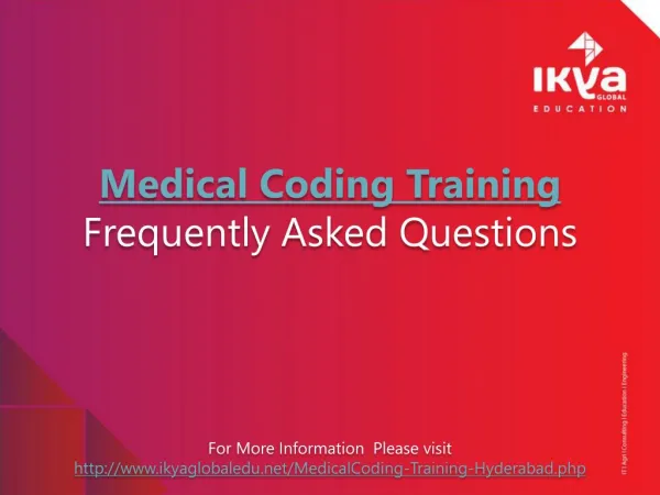 Medical Coding Training Frequently Asked Questions