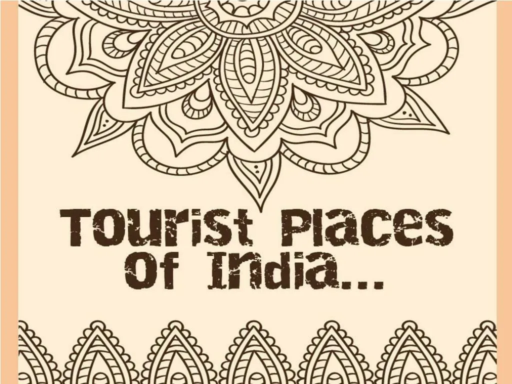 PPT - Tourist places of India. PowerPoint Presentation, free download ...