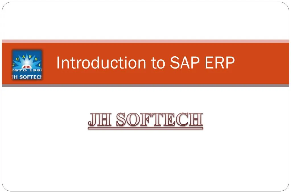 introduction to sap erp