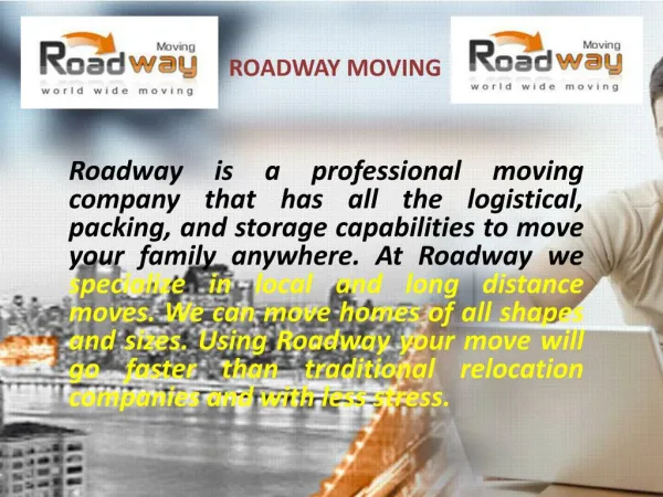 Best Moving Company in NYC - Roadway Moving