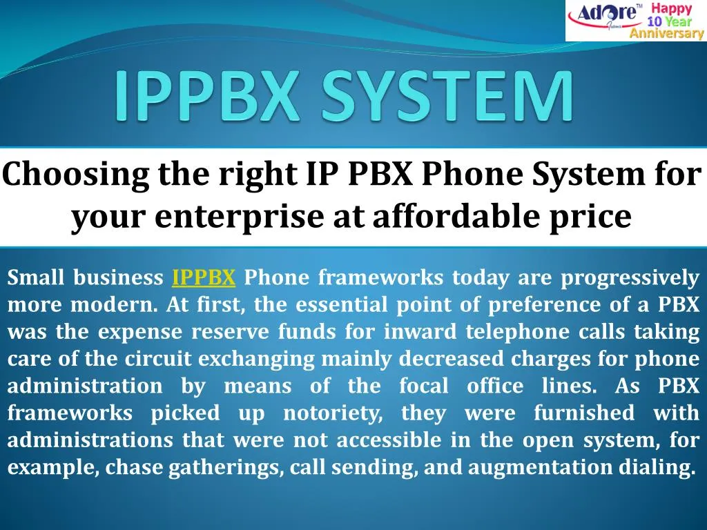 ippbx system