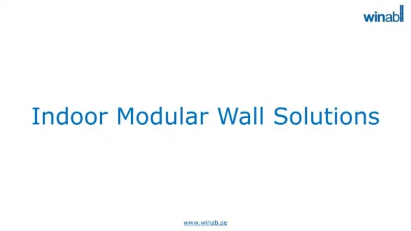Modular Wall System