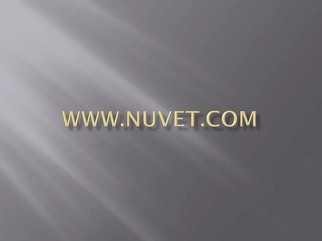 www nuvet com