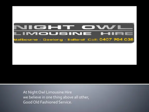 Night Owl Limousine