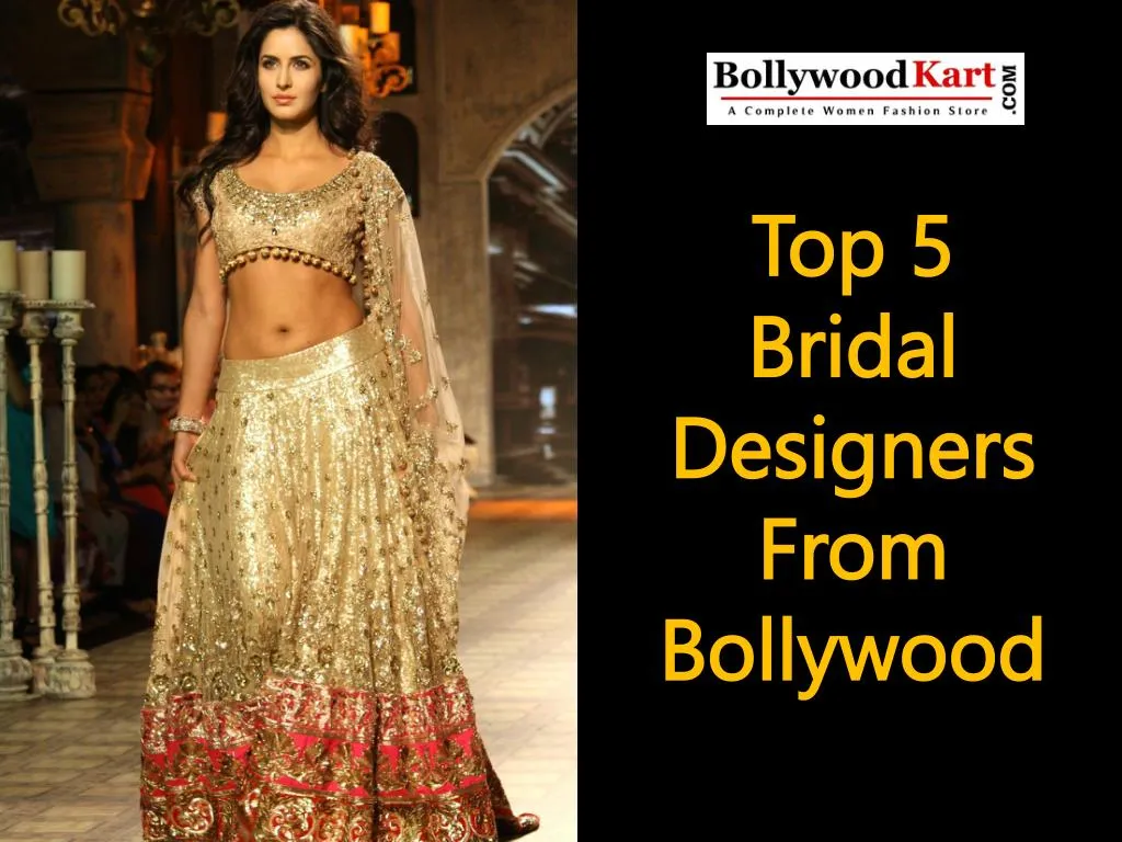 top 5 bridal designers from bollywood