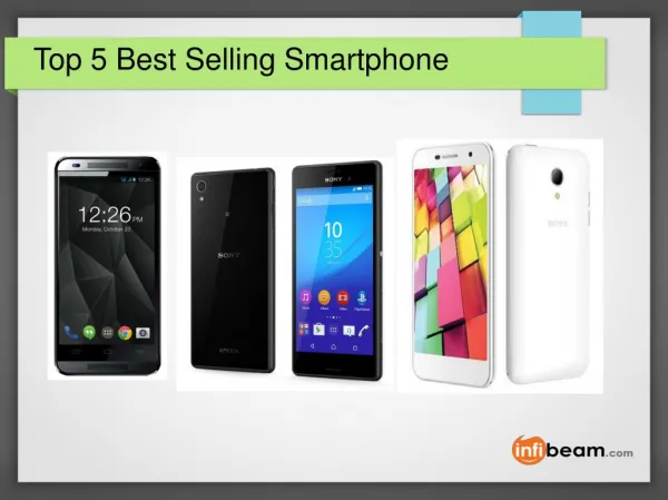 Top 5 best selling smartphones