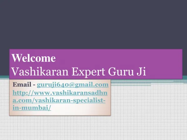 Vashikaran Specialist In Mumbai 91-9888440432