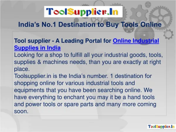 Power tools | Hand tools | Online tools shopping store in india